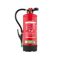 9 Liter Aufladefeuerlöscher, fluorfrei