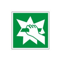 Rettungsschild Notausgangsvorrichtung (erreichbar nach...