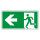 Rettungswegschild rechts, 297 x 148 mm, SKN