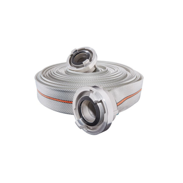 Druckschlauch Titan 3F, DIN 14811, weiss, unbeschichtet, L2-B 75-35 m-Druckkupplungen