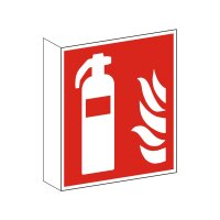 Fahnenschild Feuerlöscher
